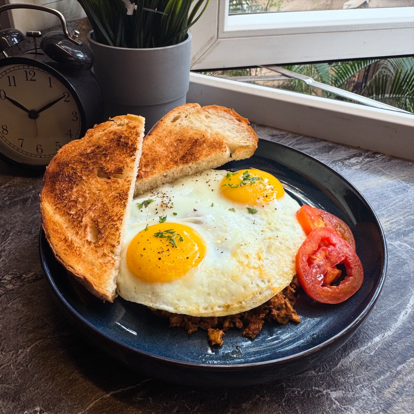 Breakfast at the café by OMAH